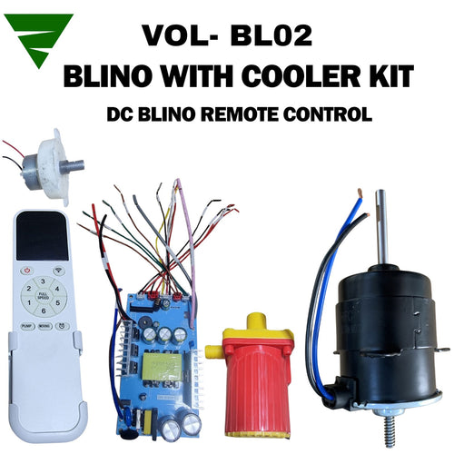 VOL-BL02 – DC Blino Cooler Kit | 220v AC / 12V DC | Complete Cooling Set | 100W